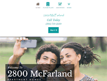 Tablet Screenshot of 2800mcfarland.com